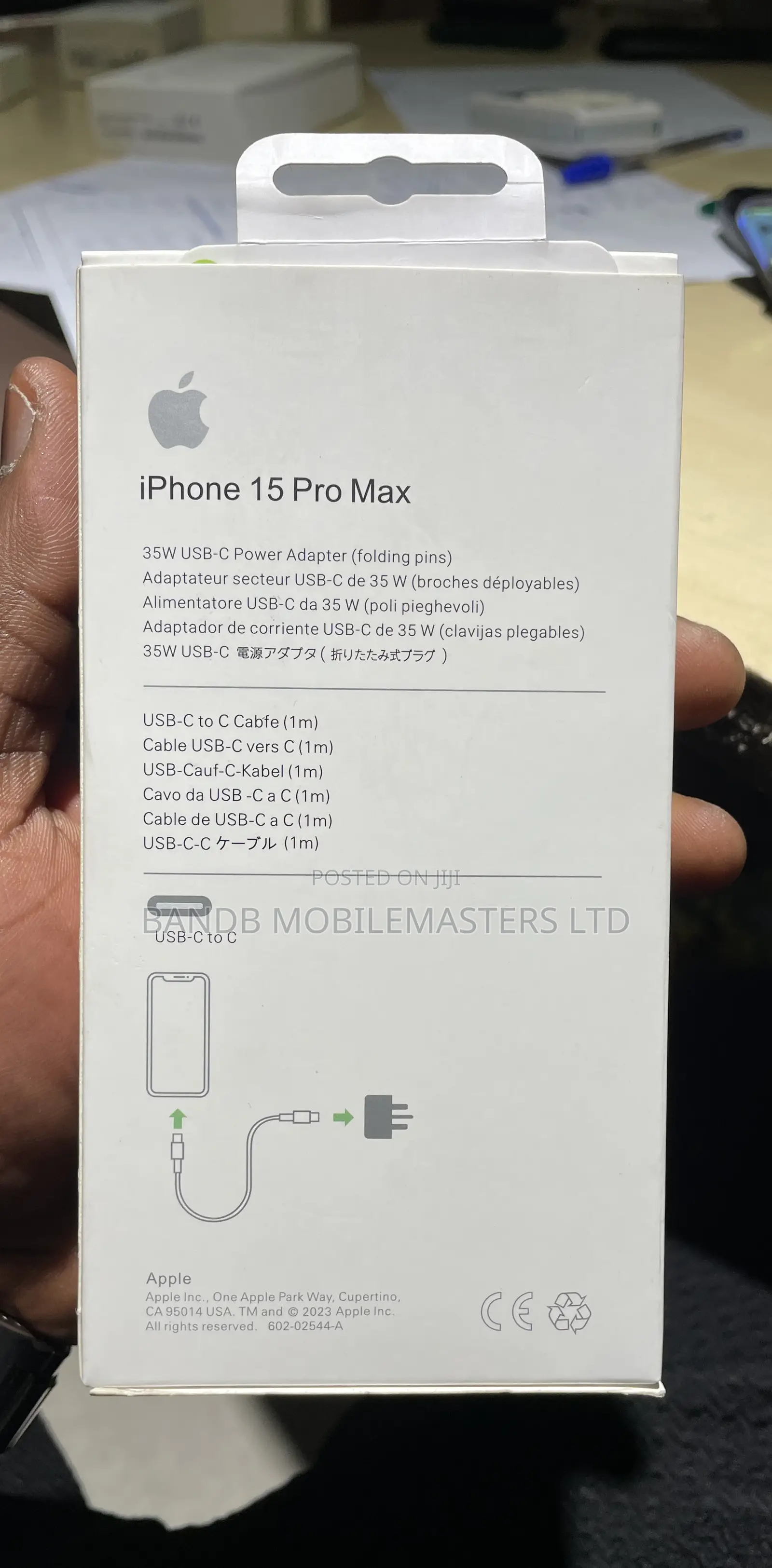 iPhones 15 Promax Original Charger ( Type C to Type C )