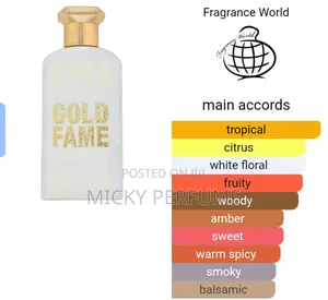 Gold Fame Perfume
