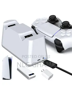Game Controller Dual Charger for Sony Ps5. Tvx26316