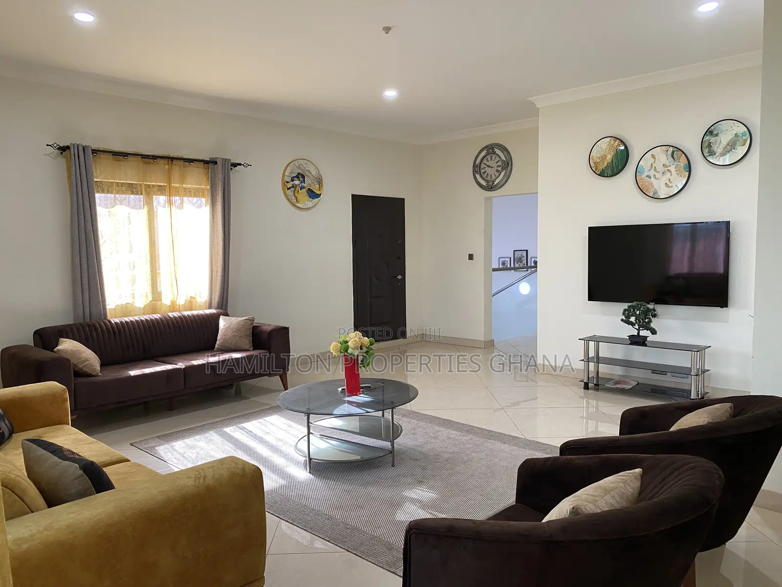 Furnished 5bdrm Mansion in Adjiringanor, Adjiriganor for rent