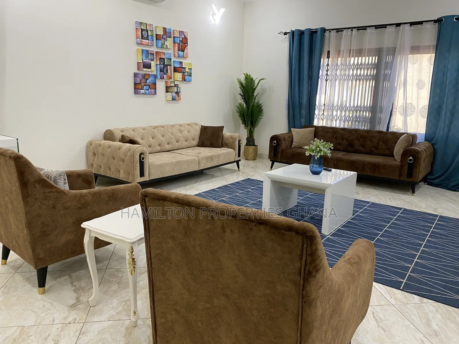 Furnished 5bdrm Mansion in East Legon, A&C Mall Area for rent