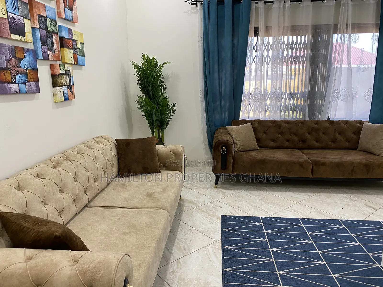 Furnished 5bdrm Mansion in East Legon, A&C Mall Area for rent