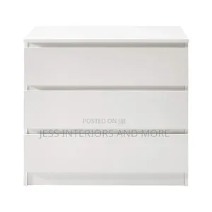 Dresser -Chest of 3 Drawers (White)