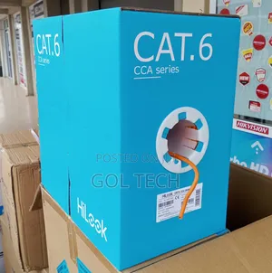 Hilook Cat6 Cable 305m Cca Nc-1ln6uu/Cca 305m Cable