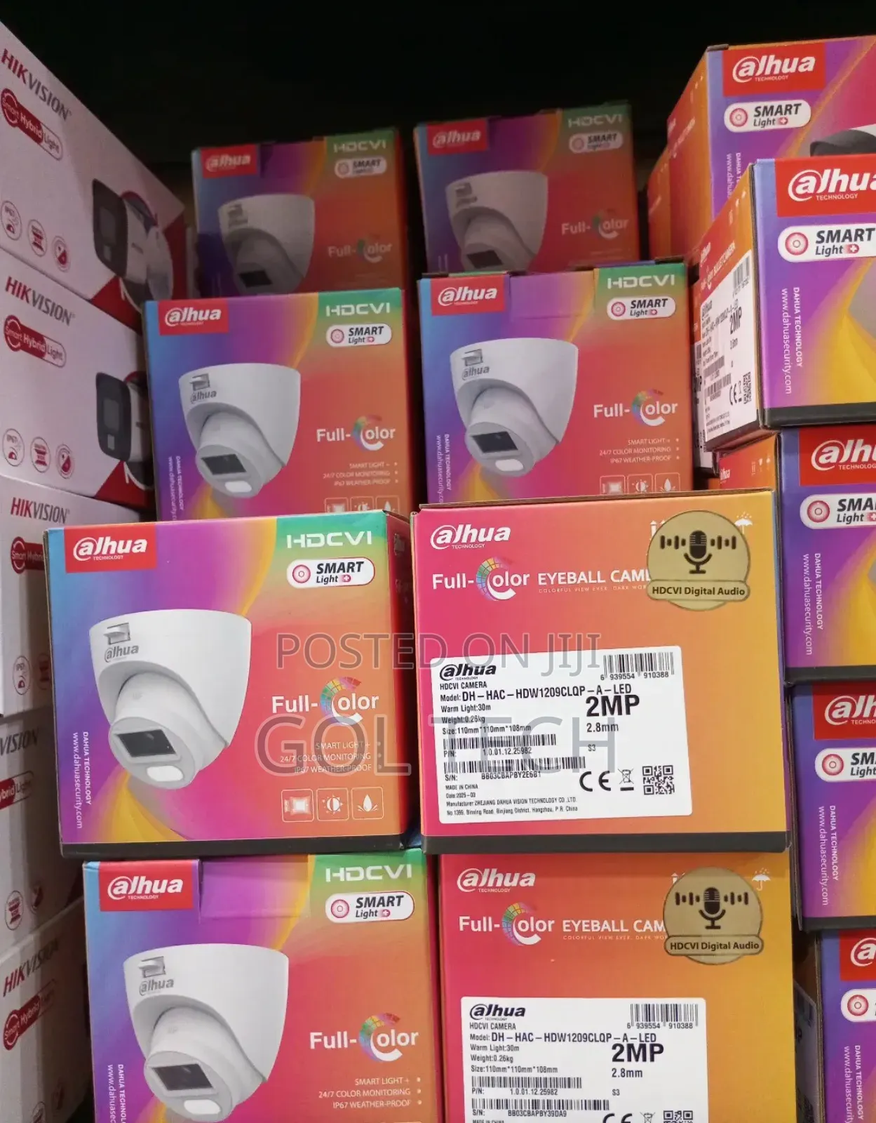 Dahua 2mp Analog Dome Camera Full Color With Audio Dome 2.8m