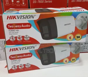 Hikvision 5mp Audio Camera With Siren 2way Audio Bullet