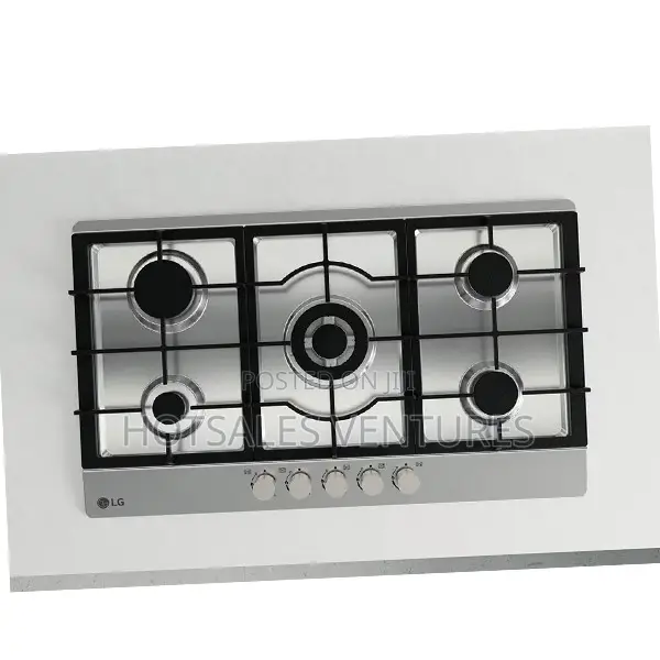 Lg Built-in 900 Gas Cooktop,5 Burners, Stainless Steel