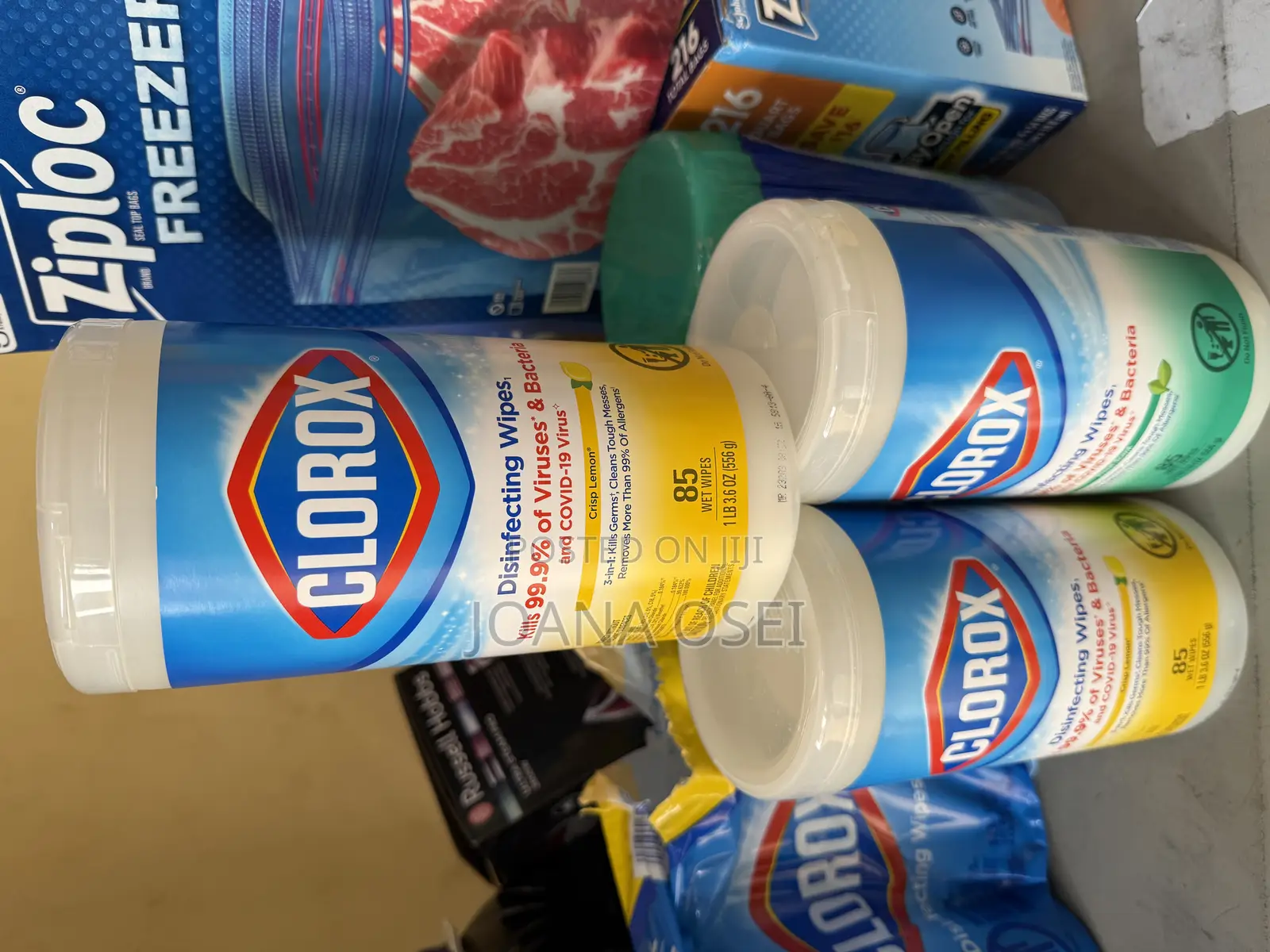 Disinfectant Wipes.
