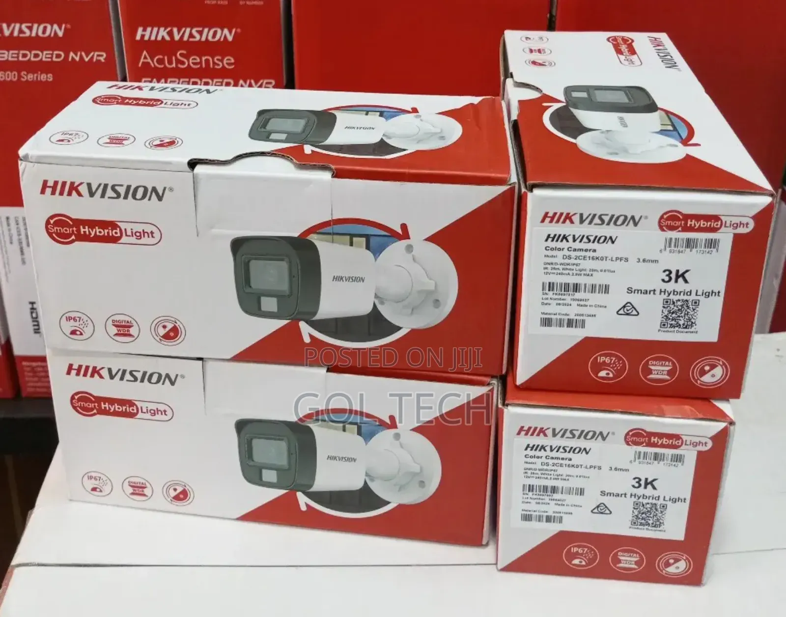 Hikvision / 5mp Analog Bullet Camera Ds-2ce16kf0t-LPFS