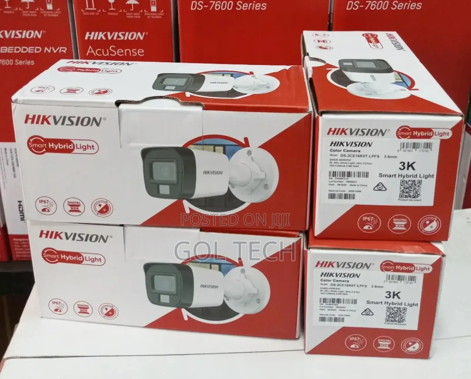 Hikvision / 5mp Analog Bullet Camera Ds-2ce16kf0t-LPFS