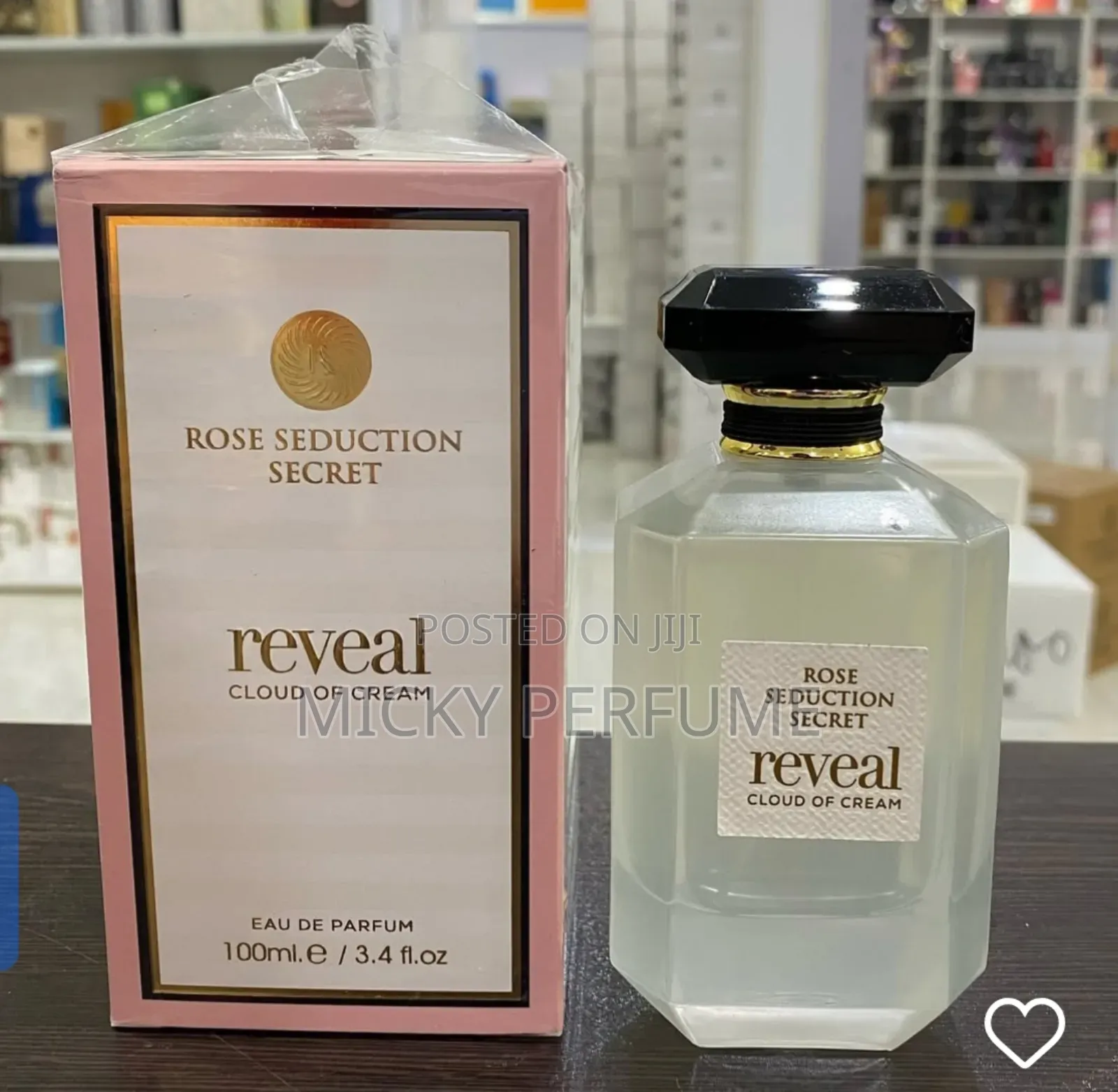 Rose Seduction Secret Reveal Cloud Cream Perfume