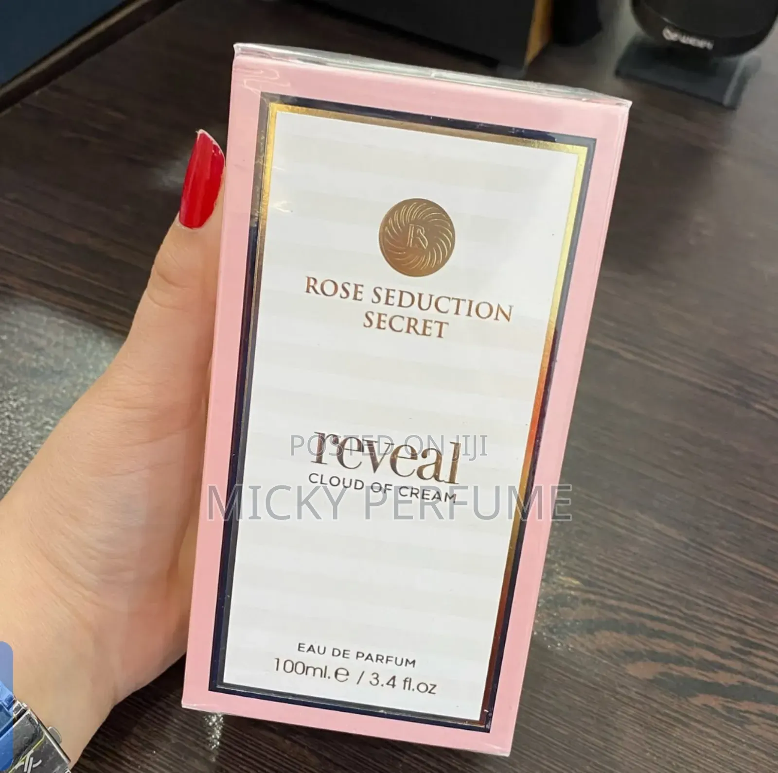 Rose Seduction Secret Reveal Cloud Cream Perfume