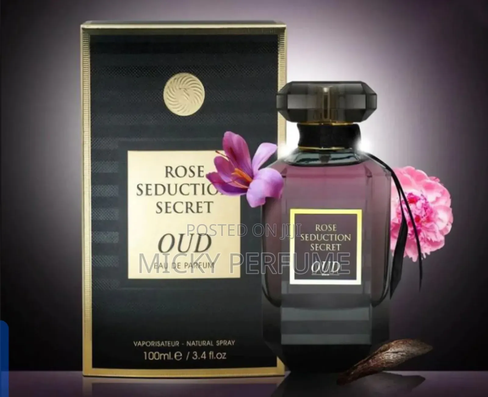 Rose Seduction Secret Oud Perfume