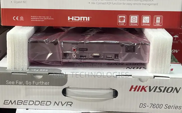 Hikvision Ds-7616nxi- 16-Ch 1u K Series Acusense NVR in Tesano