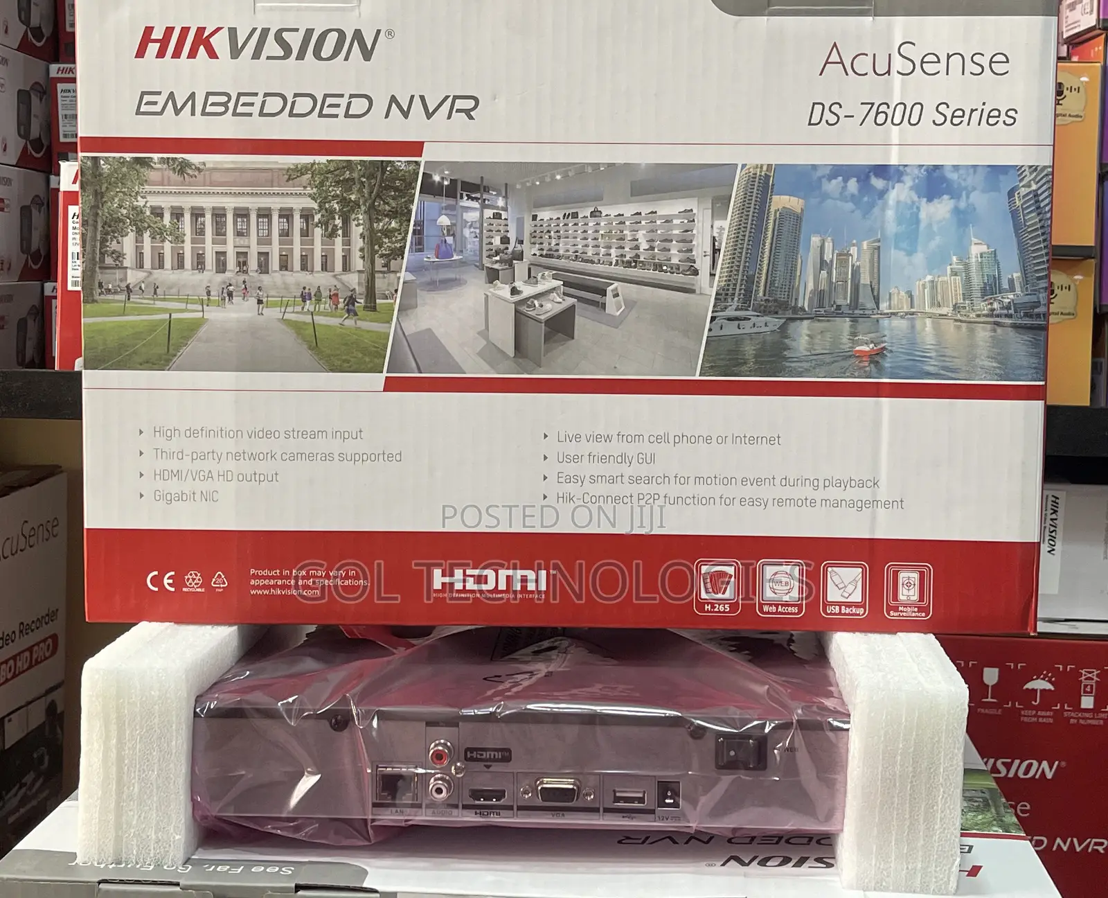 Hikvision Ds-7608nxi- (D) 8ch Series Acusense NVR