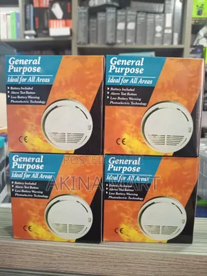 General Purpose Smoke Detector With Battery