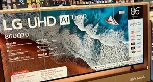 Original Lg 86 Inch Smart Tv Usa.