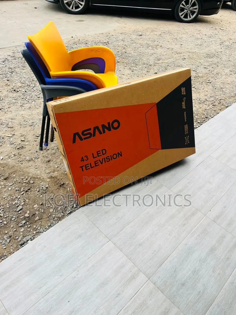 Extravagant Asano 43 Inch Digital Satellite Led Tv Slim Edge