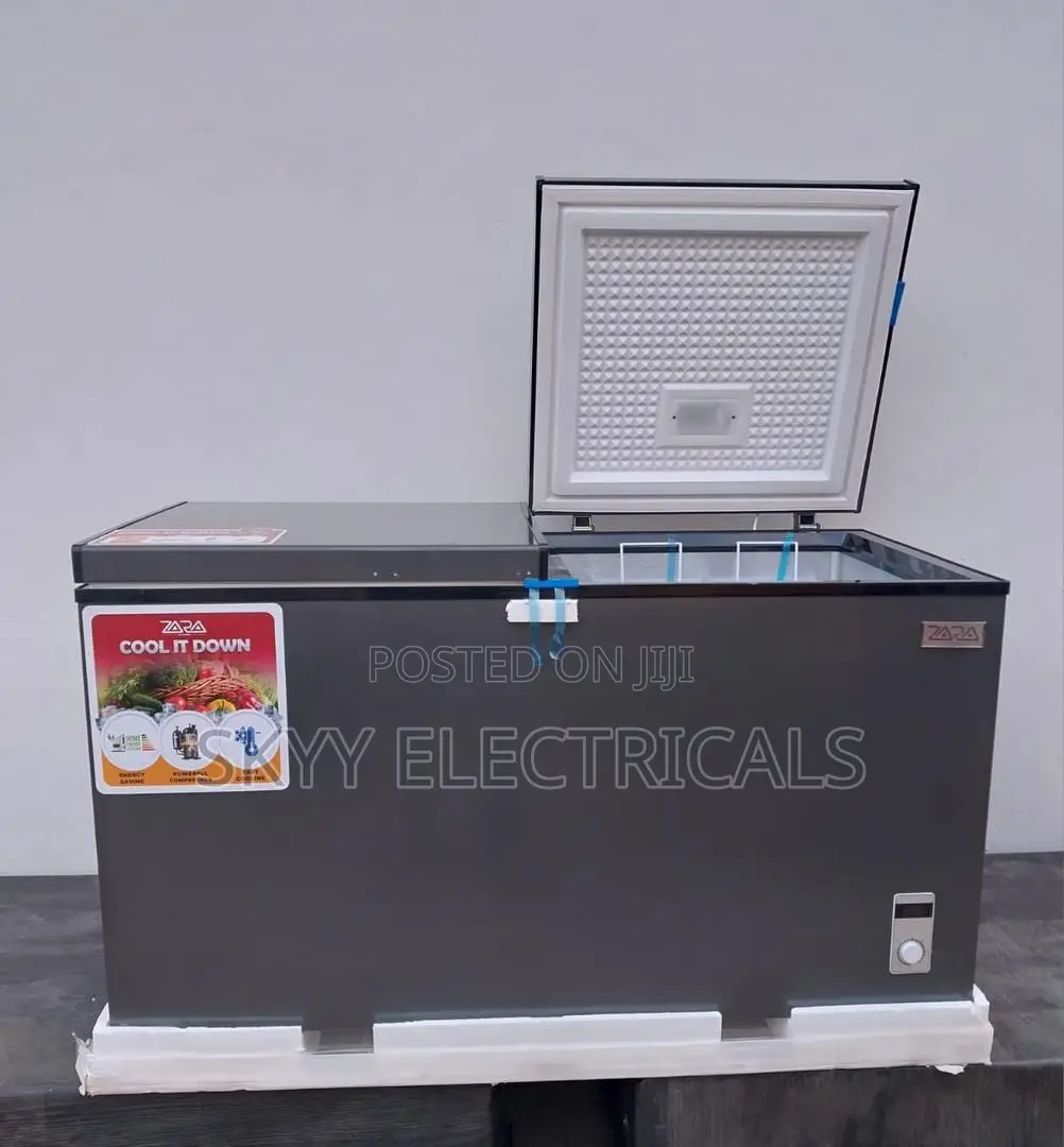 Zara 650fl-Dd 450liters Double Door Chest Freezer