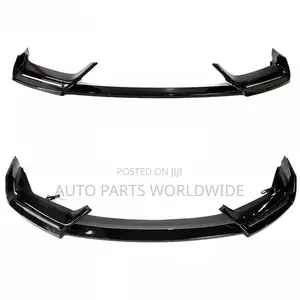 Honda Civic Type R Front Bumper Lip Glossy Black 2016-2021