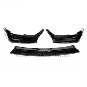 Honda Civic Type R Front Bumper Lip Glossy Black 2016-2021