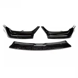 Honda Civic Type R Front Bumper Lip Glossy Black 2016-2021