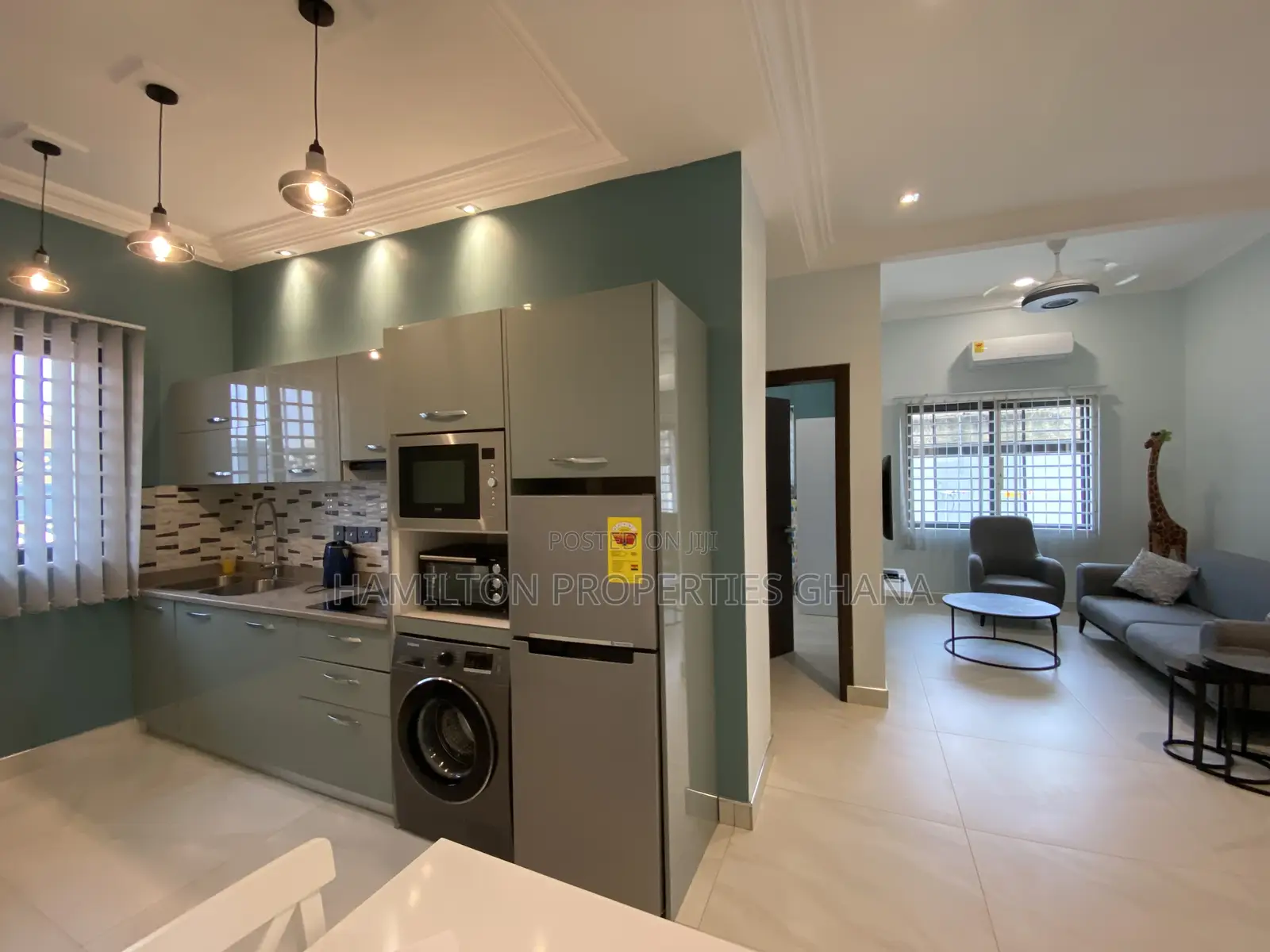 Furnished 1bdrm Apartment in School Junction for rent