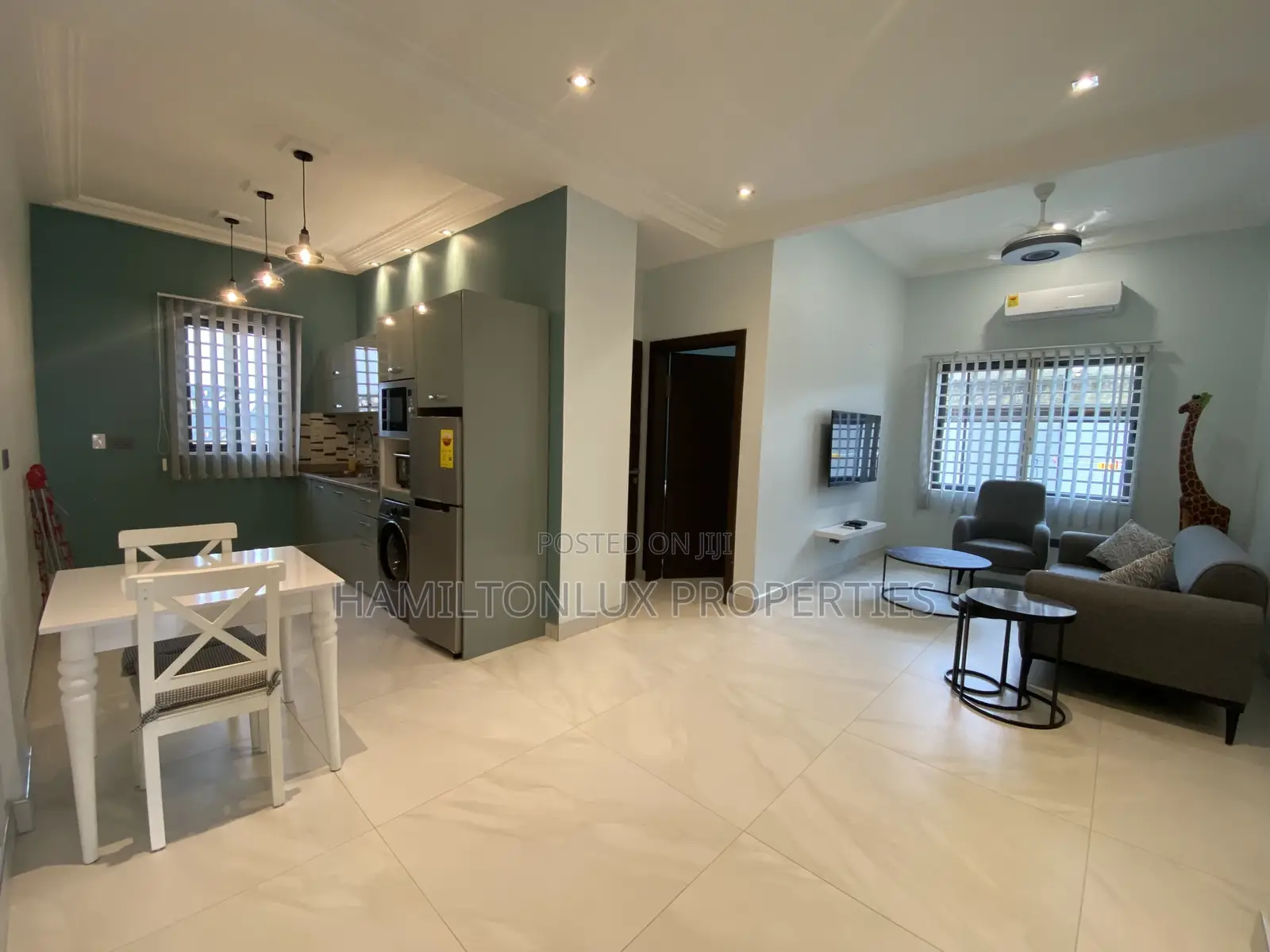 Furnished 1bdrm Apartment in School Junction for rent