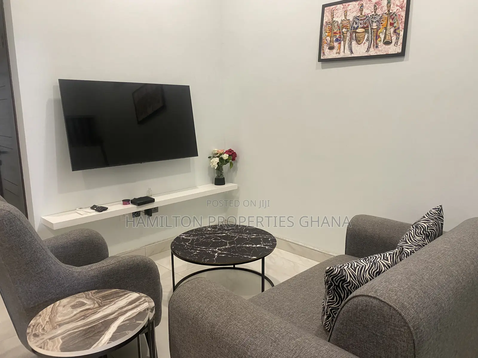 Furnished 1bdrm Apartment in School Junction for rent