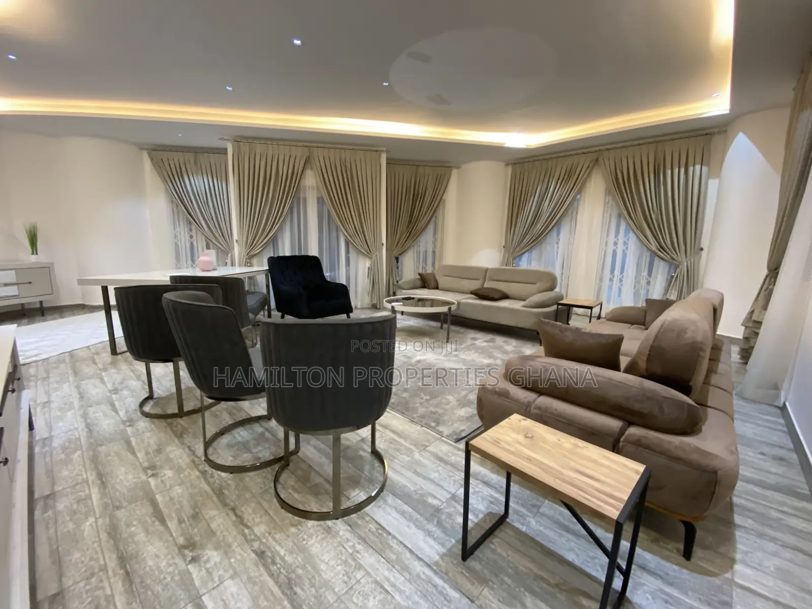 Furnished 3bdrm Apartment in East Legon, A&C Mall Area for rent
