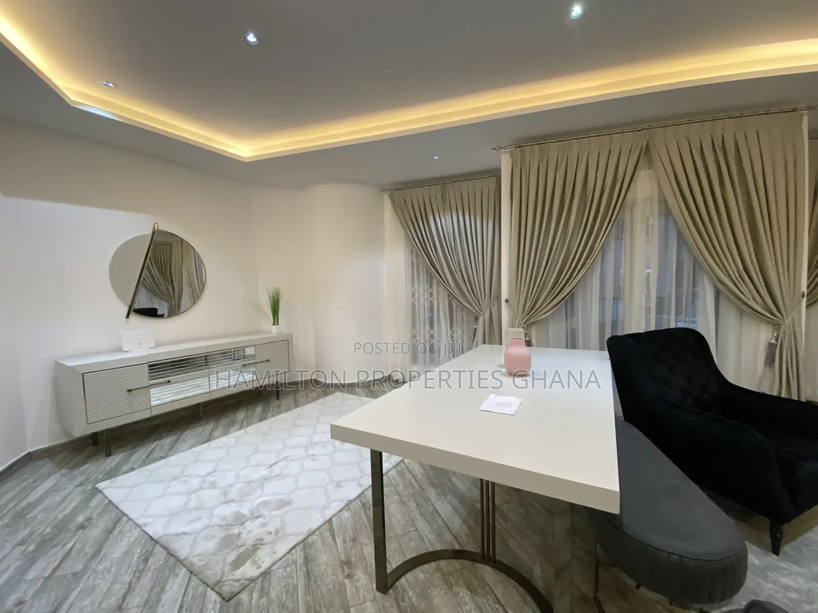 Furnished 3bdrm Apartment in East Legon, A&C Mall Area for rent
