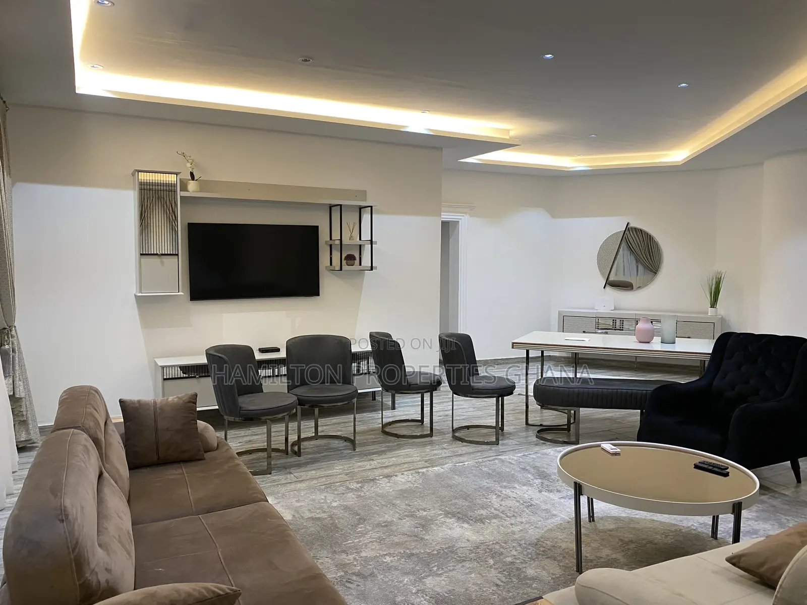 Furnished 3bdrm Apartment in East Legon, A&C Mall Area for rent