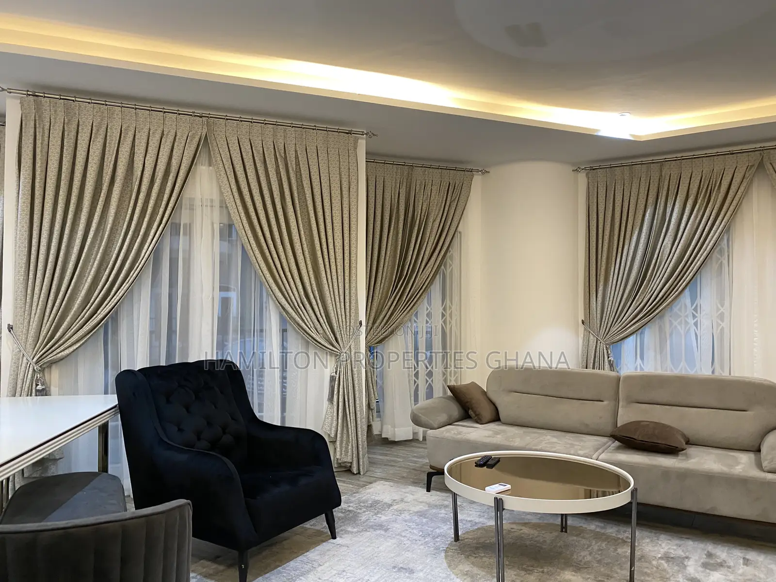 Furnished 3bdrm Apartment in East Legon, A&C Mall Area for rent