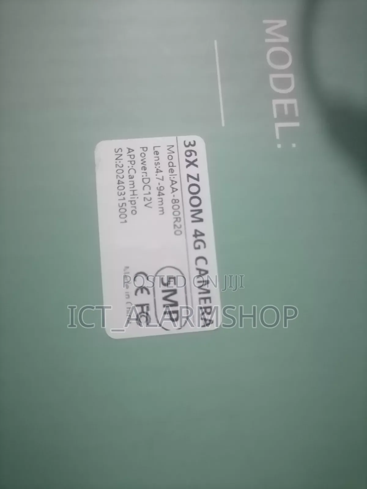 5mpix PTZ 4g 36x Zoom Surveillance Ir Camera