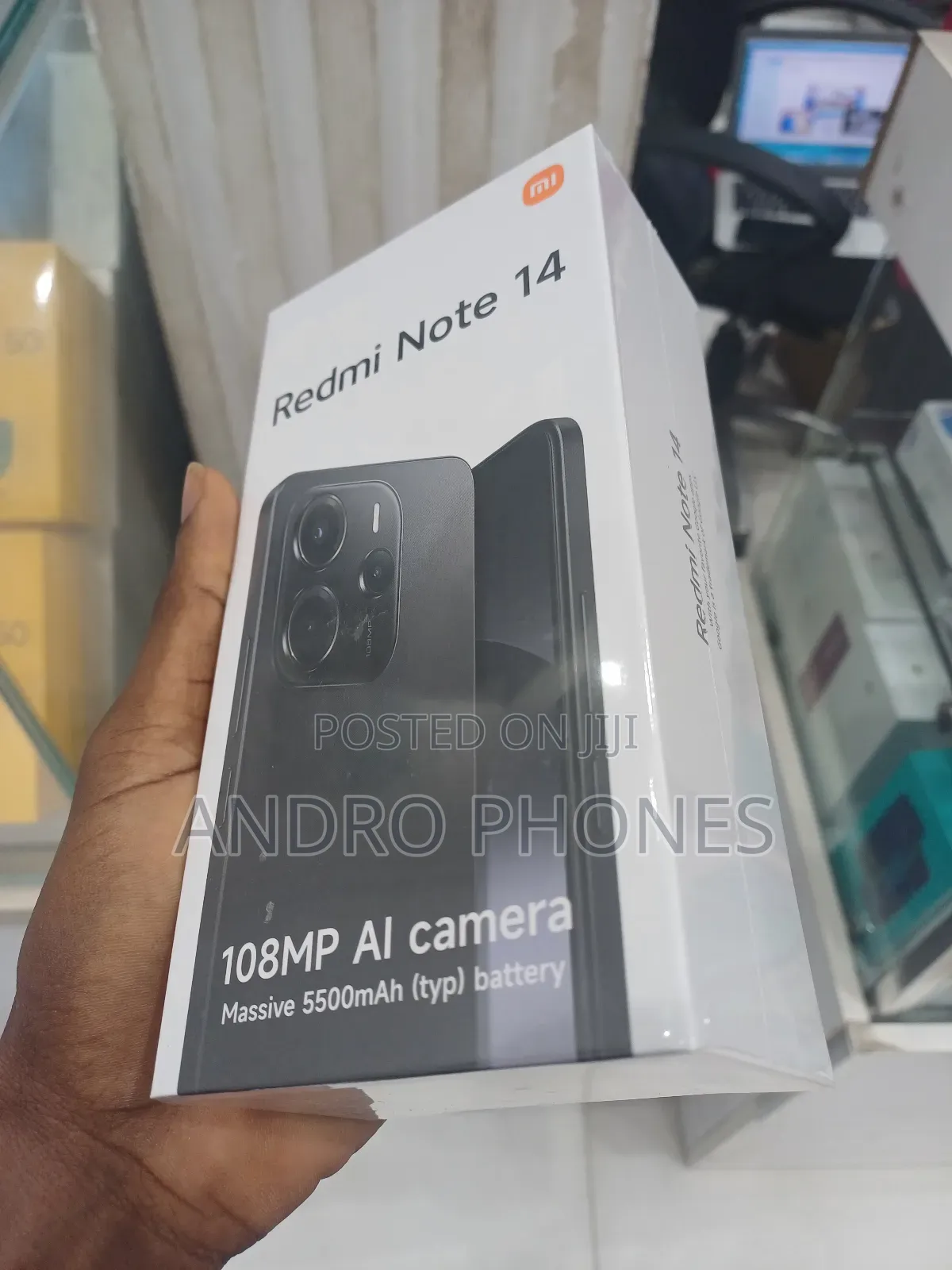 New Xiaomi Redmi Note 14 4G 256 GB Black