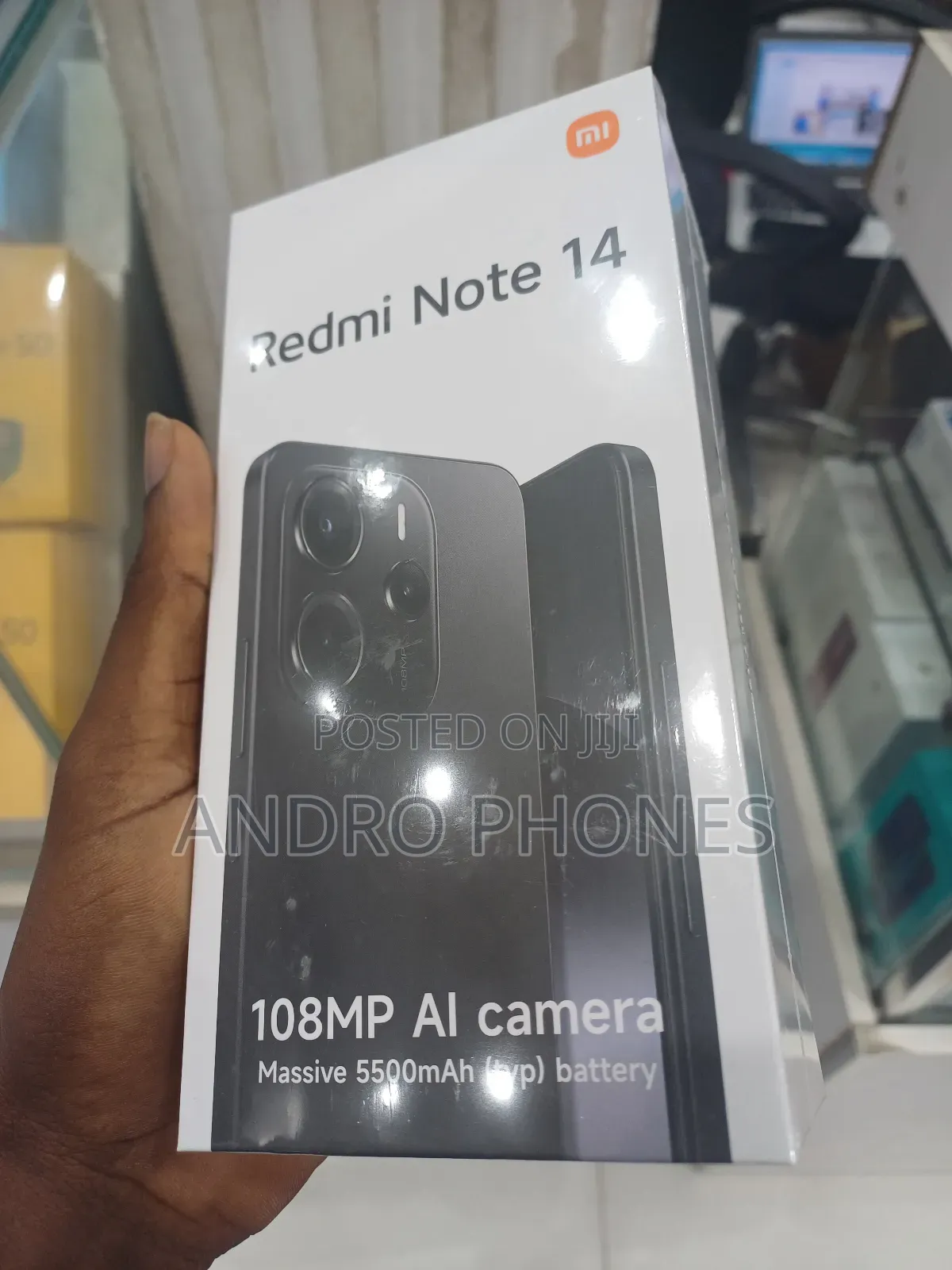 New Xiaomi Redmi Note 14 4G 256 GB Black