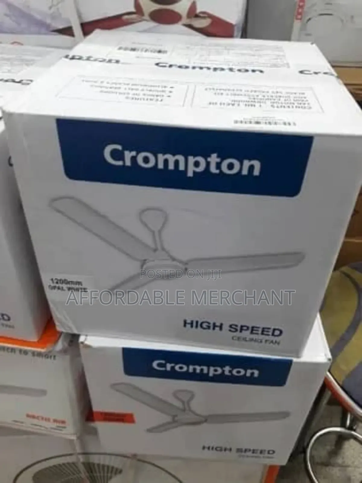 Double Ball Bearing Motor Crompton Fan