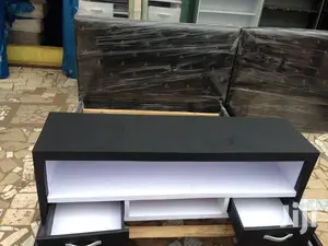Black White Tv Unit