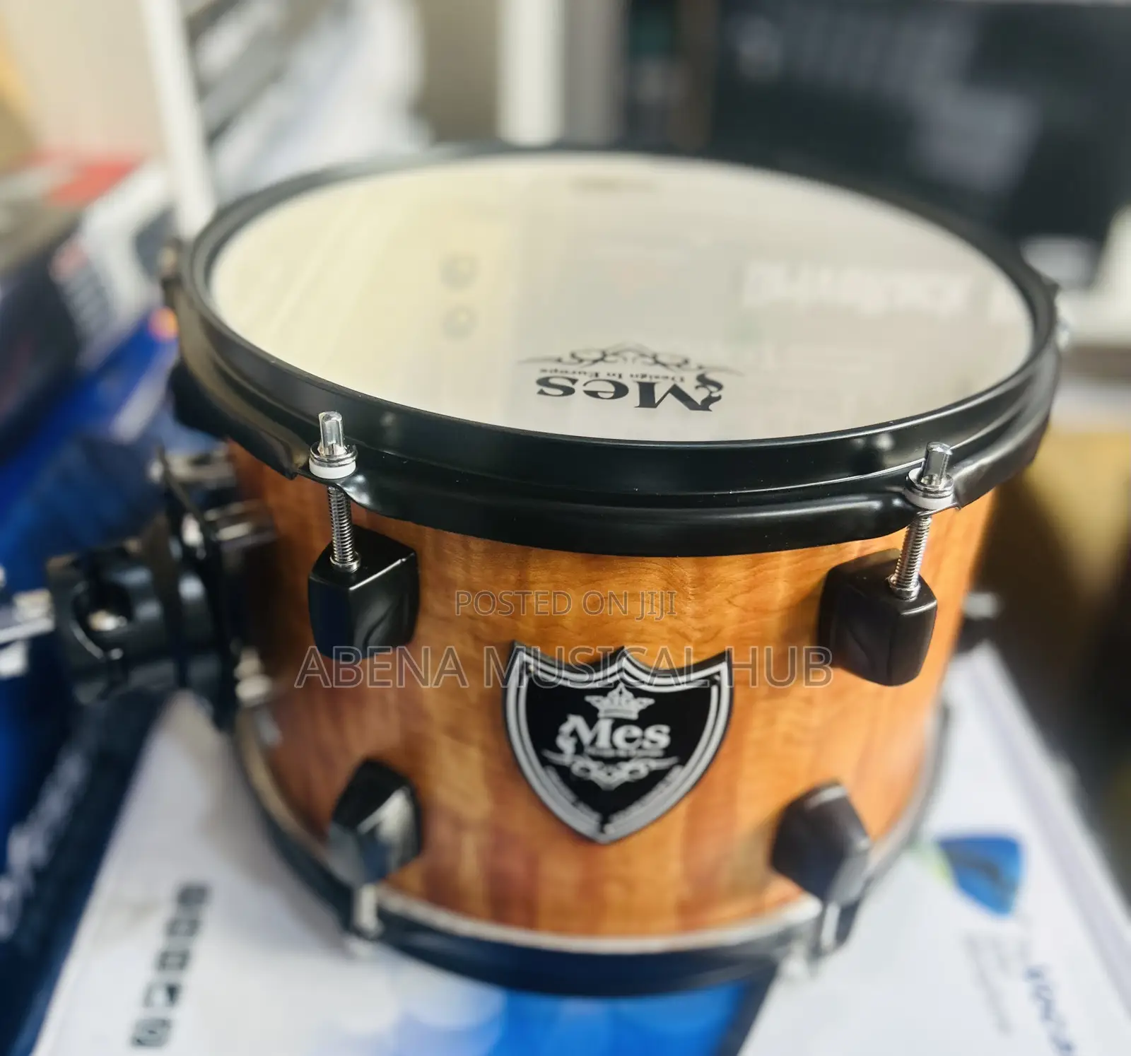 Mes Drums Set (Blue and Brown)