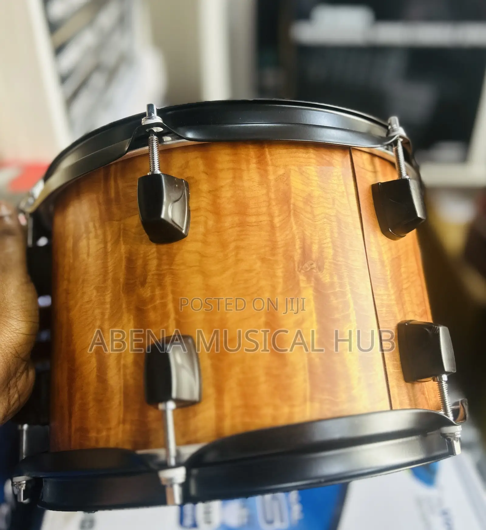 Mes Drums Set (Blue and Brown)