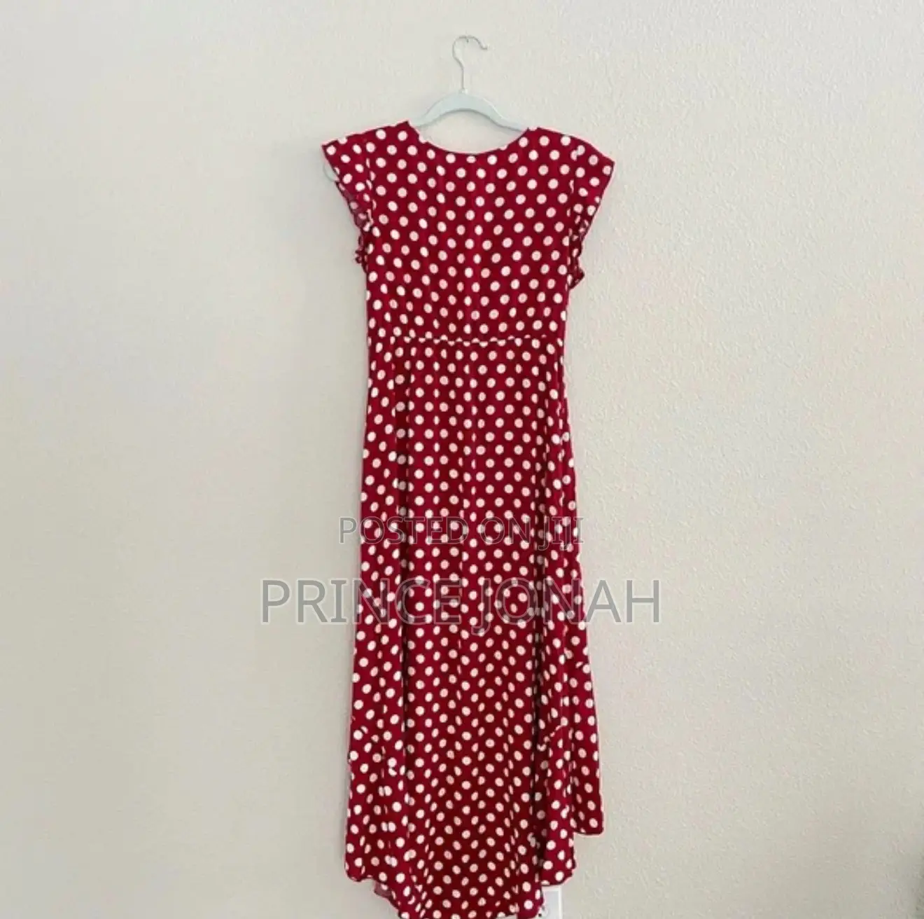 Grecerelle Red Polka Dot Dress