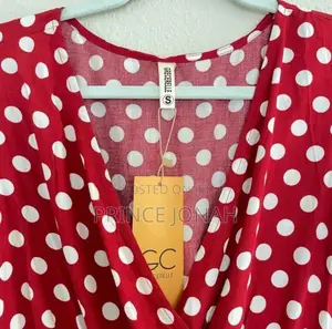 Grecerelle Red Polka Dot Dress