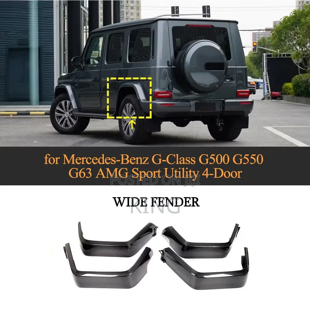 Mercedes Benz G Wagon G63 G550 G500 Brabus Fender Flare