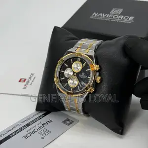Photo - Naviforce 8042 Men's Quartz Watch Stainless Steel S