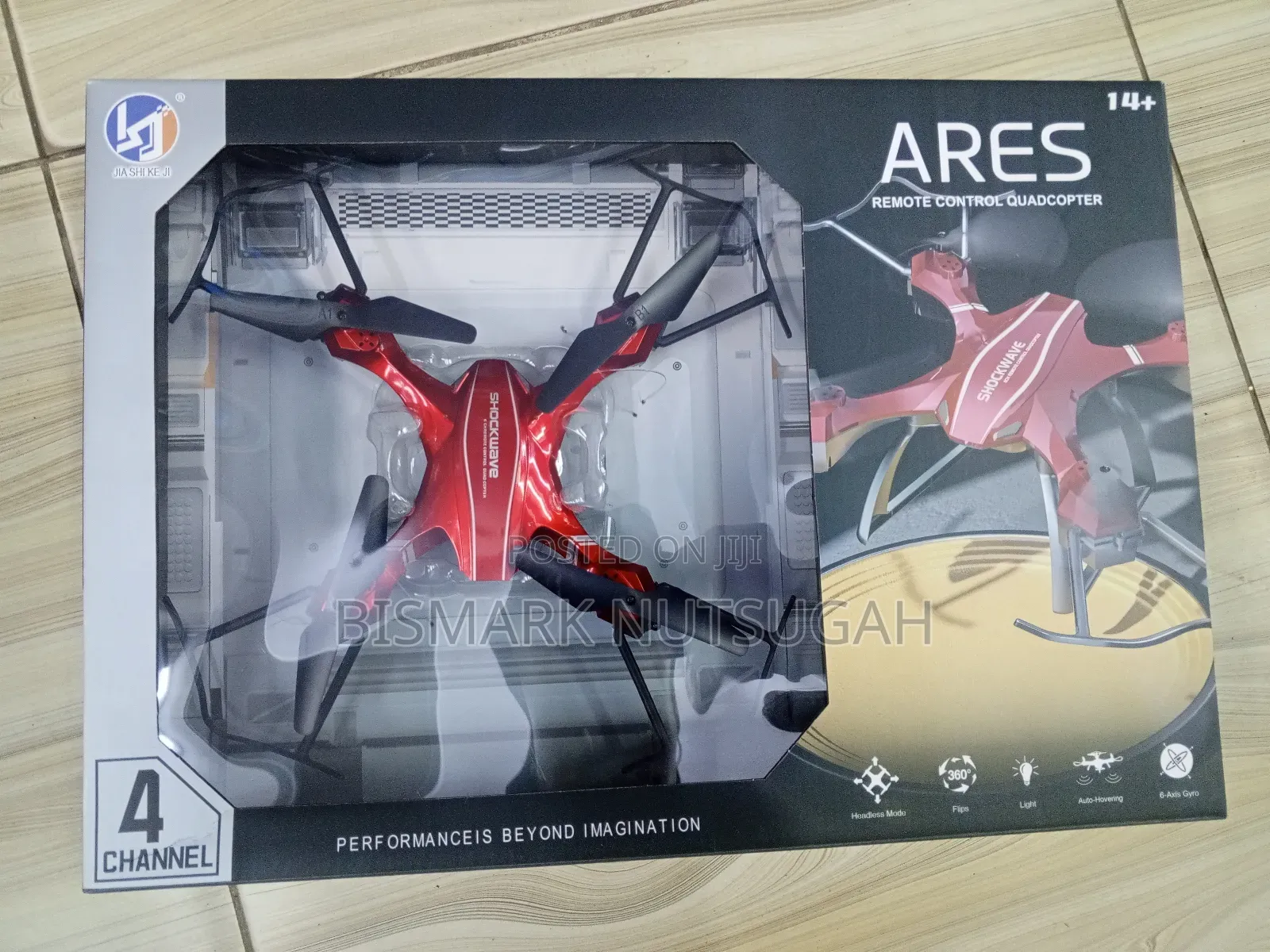 Leap Remote Control Quadcopter Flying Drone