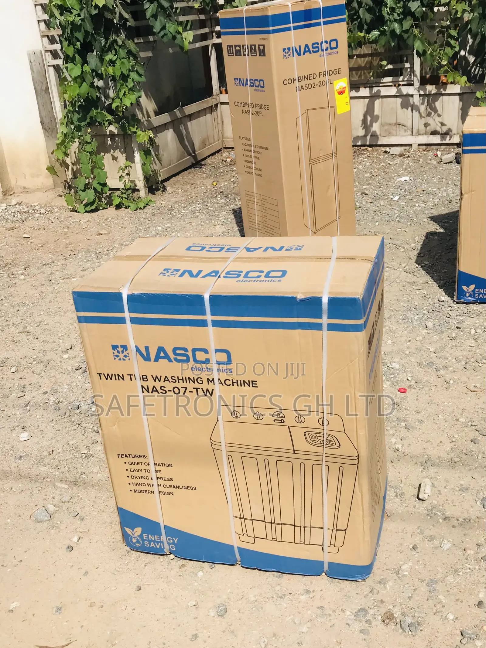 High Reliable Topload Nasco 7kg Twintub Semiauto Washer