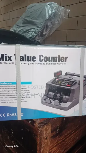 Counterfeit Detected Money Counting Machine