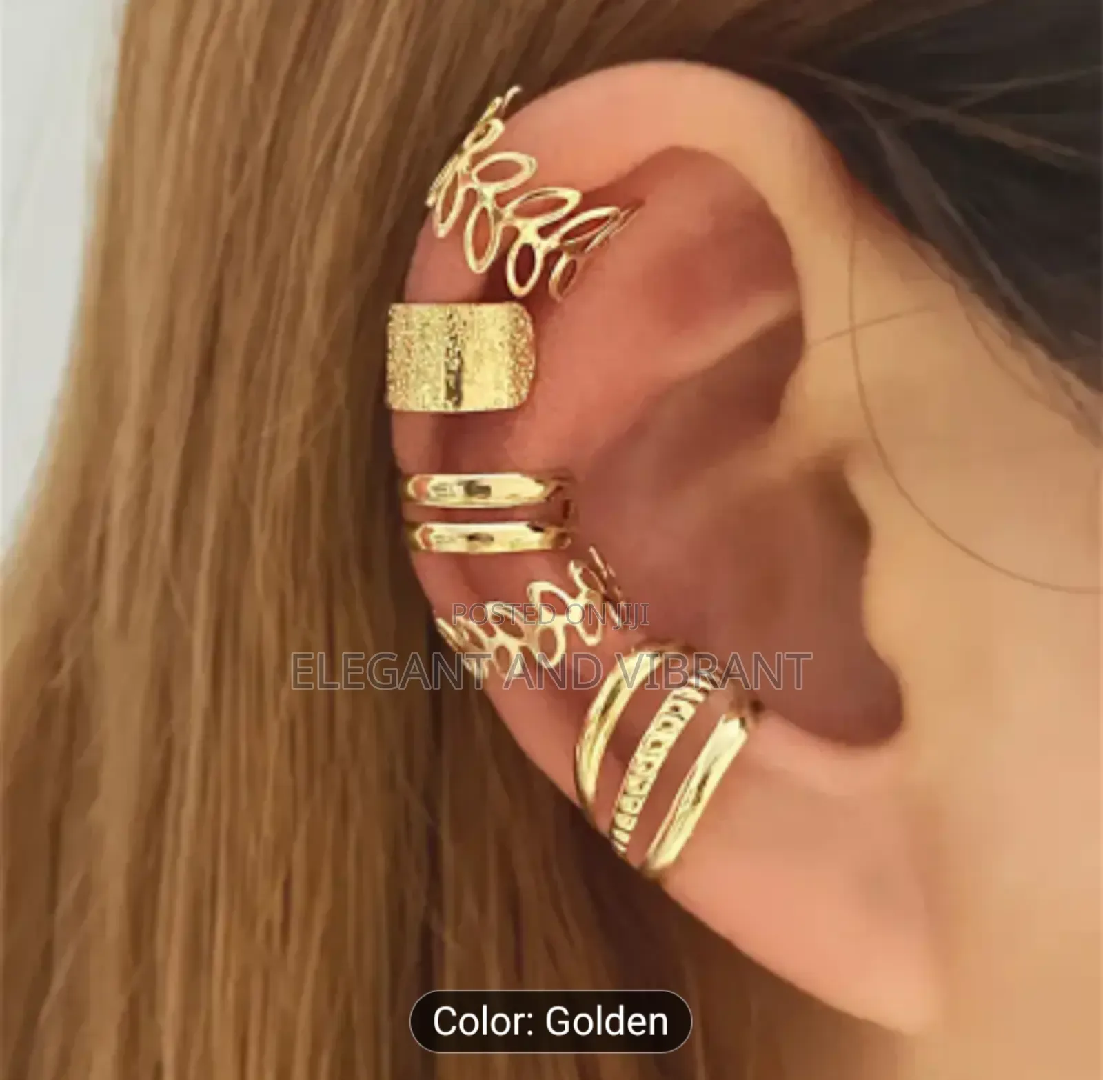Ear Caffs Set, Ear Ring Set, Gift for Women