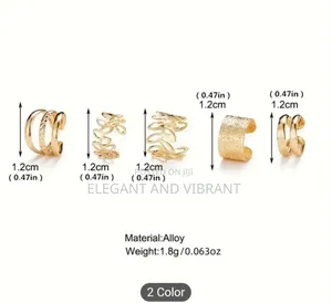 Ear Caffs Set, Ear Ring Set, Gift for Women