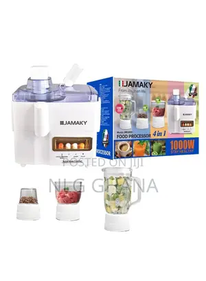 4-in-1 1000w Food Processor With 3 Accessories. Ghx2842